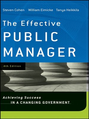 cover image of The Effective Public Manager